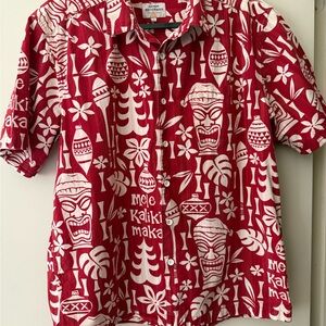 Quicksilver Waterman Hawaiian Shirt